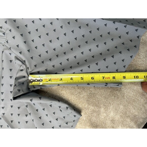 Adidas Men's ULTIMATE 365 Adidas Badge of Sport Print Logo Golf Shorts 38 - Picture 7 of 14